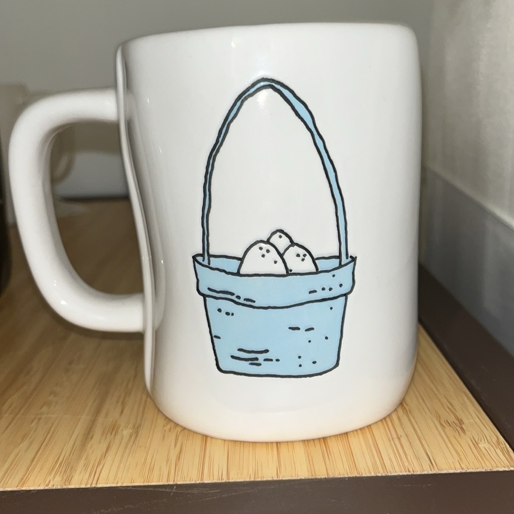 Rae Dunn  Peep Peep With Basket Design 2-sided